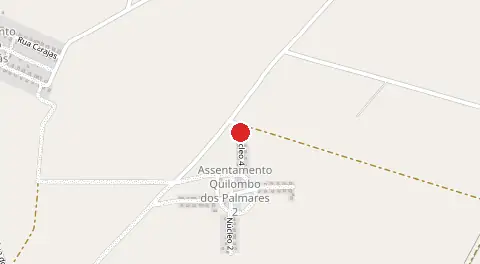 Mapa de Quilombo dos Palmares 2