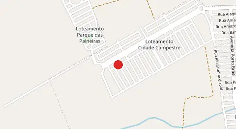 Mapa de Bela Macaiba Loteamento Cidade Campestre