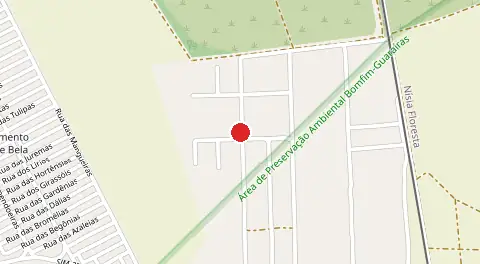 Mapa de Colônia do Pium