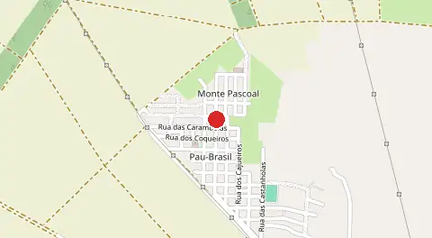 Mapa de Pau Brasil