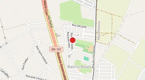 Mapa de Bairro Novo