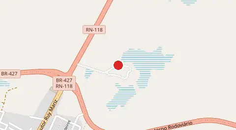 Mapa de Sítio Pousada Ceu Azul