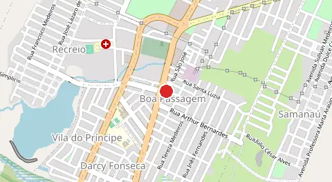 Mapa de Boa Passagem