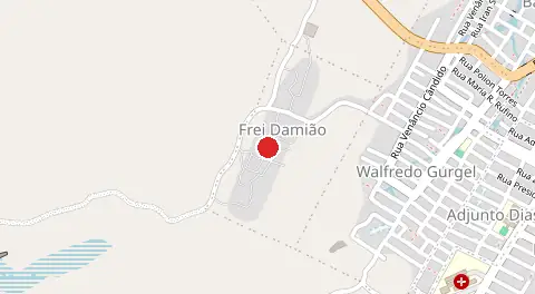 Mapa de Frei Damiao