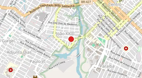 Mapa de João Xxiii