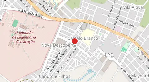 Mapa de Castelo Branco