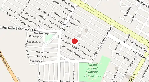 Mapa de Park dos Buritis I