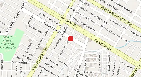 Mapa de Setor Oeste