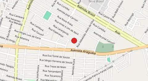 Mapa de Alto Paraná