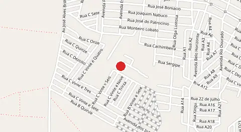 Mapa de Jardim Ipiranga