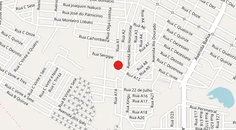 Mapa de Jardim Tropical