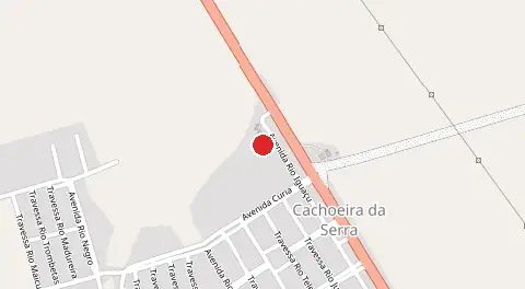Mapa de Cachoeira da Serra