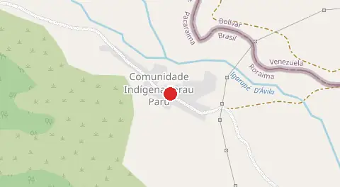 Mapa de Comunidade Indigena Tarauparu